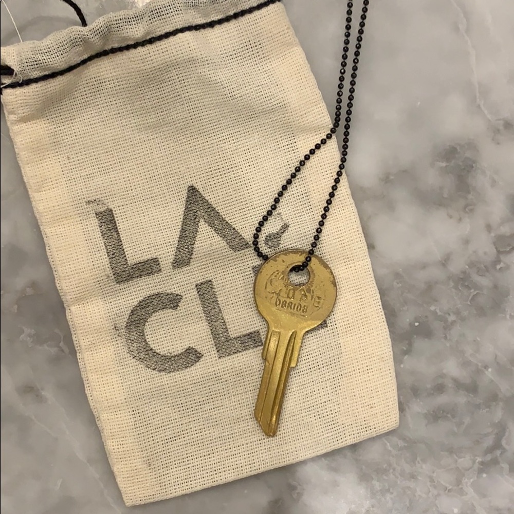 Vintage GAS key stamped with the word HOPE